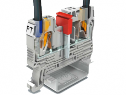 THE PT TYPE PUSH-IN CONNECTION TERMINAL BLOCKS