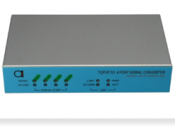 4 ports TCP/IP to RS-232/422/485 converter