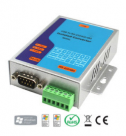 RS-232/485/422 to USB-High Speed Serial Converter with Isolation