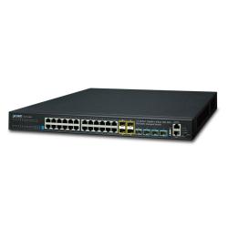 XGS3-24042 - Layer 3 24-Port 10/100/1000T + 4-Port 10G SFP+ Stackable Managed Switch